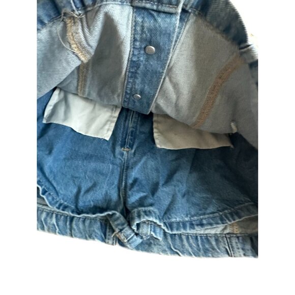 FREE PEOPLE Light Blue We The Free Denim Skort Size 27 NEW NWT - Picture 6 of 7